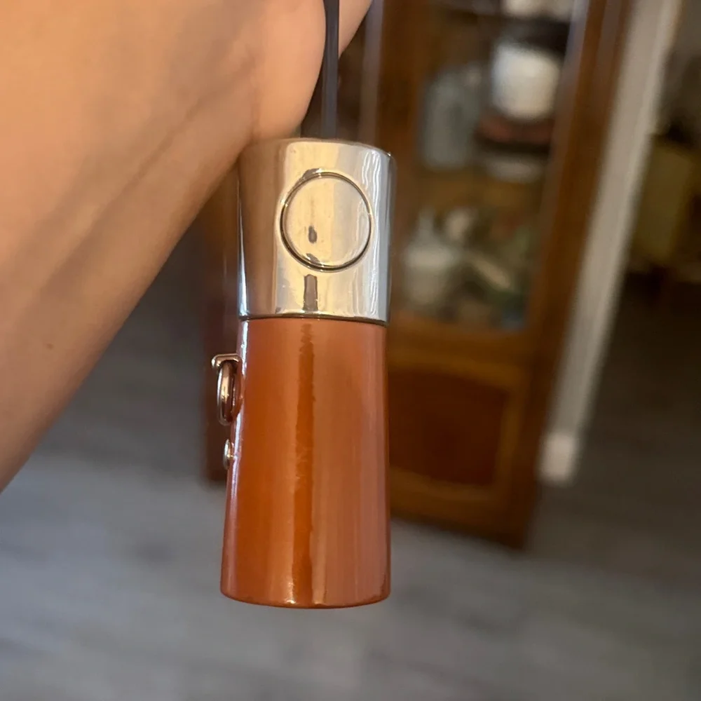 Coach Patterned Tan Umbrella